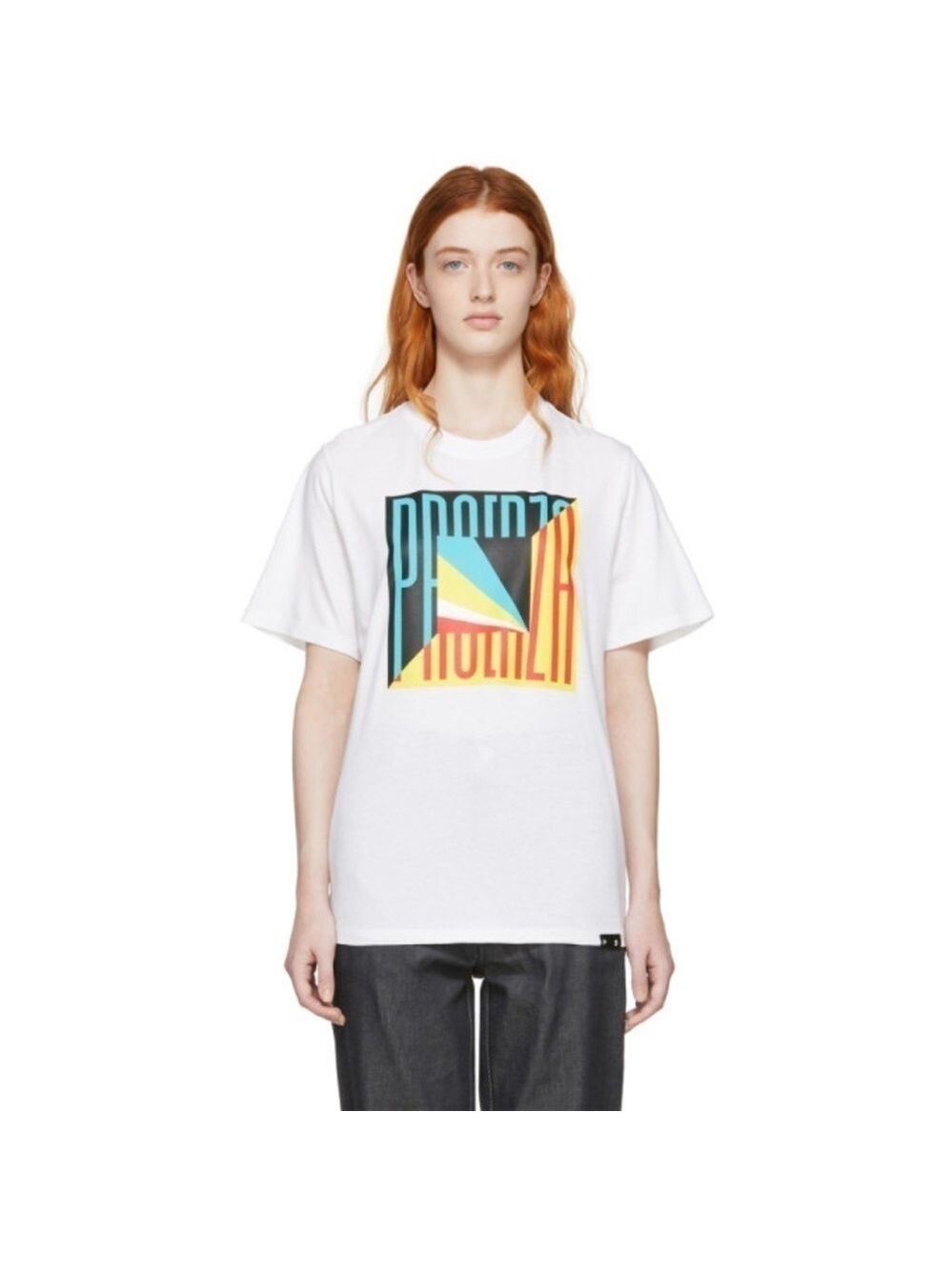 Proenza Schouler PSWL Flag T-Shirt NWOT